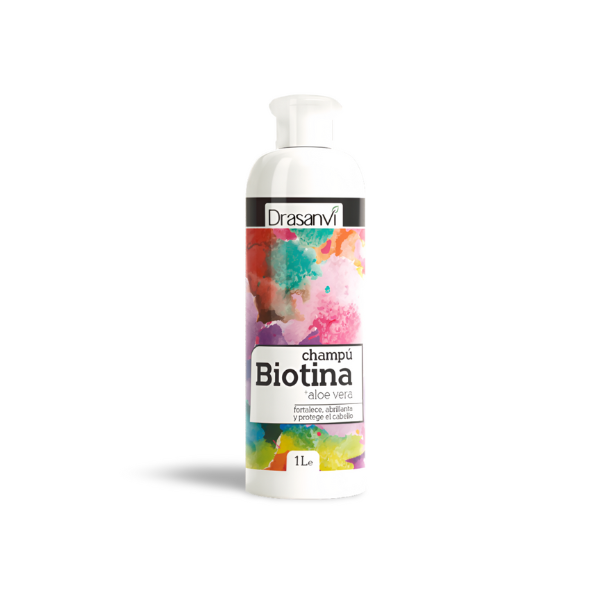 Champu Biotina Y Aloe Vera 1l Drasanvi Champu Biotina Y Aloe Vera 1l Drasanvi